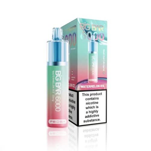 Feoba Big Bar 6000 Puffs Disposable Vape Device - Watermelon Ice